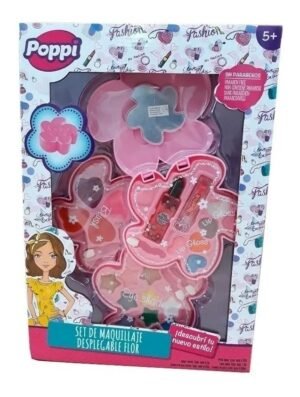 S21668 ** Poppi - Set De Maquillaje Desplegable Flor