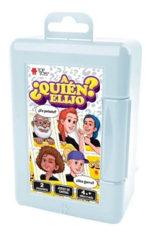 A Quién Elijo? - Estuche Plástico