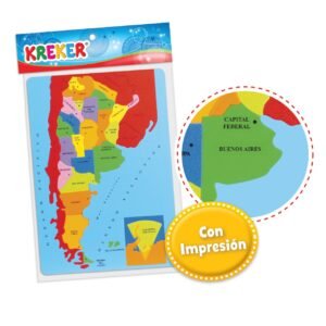 Mapa Argentina Con Division Politica