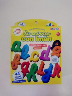 Caja X 55 Letras Cursivas