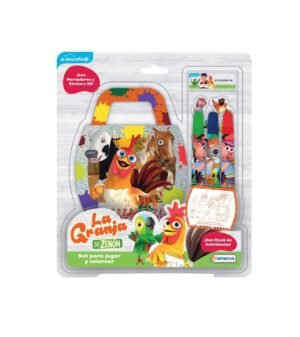 Set Jugar Y Colorear (la Granja De Zenon)