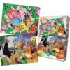 2 Puzzles 12y18 Pz (la Granja De Zenon)