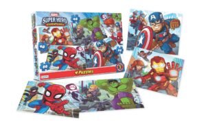 4 Puzzles 2x30 Y 2x48 Pz (spiderman)