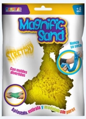 Magnific Sand Amarillo 450g C/moldes