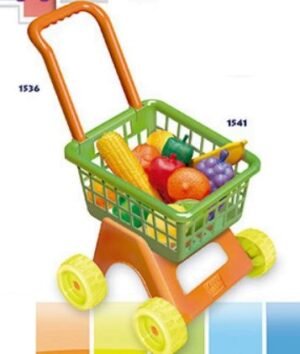 Carrito De Super Luni Con Frutas Y Verduras