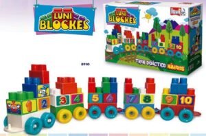 Blockes Luni - Tren Números (caja)