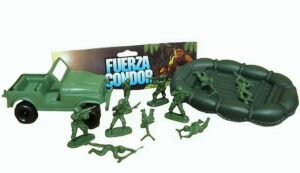 Soldados C/balsa Y Jeep