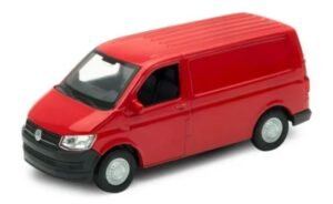 Welly 1 34 Volkswagen Transporter T6 Van Rrojo 43762cw
