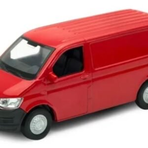 Welly 1 34 Volkswagen Transporter T6 Van Rrojo 43762cw