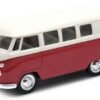 Welly 1 34 Volkswagen 1963 Bus T1 Rojo 49764cw