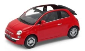 Welly 1 34 2010 Fiat 500c Rojo 43612cw