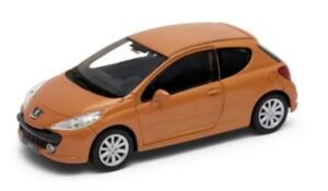 Welly 1 34 Peugeot 207 Naranja Metalizado 42370cw