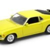 Welly 1 34 1970 Ford Mustang Boss 302 Amarillo 49767cw