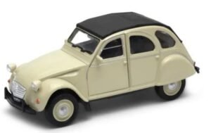 Welly 1 34 Citroen 2cv (soft Top) Crema 43625h-cw