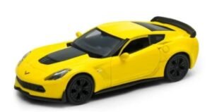 Welly 1 34 2017 Chevrolet Corvette Z06 Amarillo 43752cw