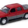 Welly 1 34 2002 Chevrolet Avalanche Rojo 42314cw