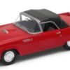 Welly 1 34 1955 Ford Thunderbird (hard-top) Rojo 42366h-cw