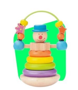 Clown Stacker With Bean Fun