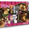 4 Puzzles - Masha Y El Oso
