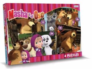 4 Puzzles - Masha Y El Oso