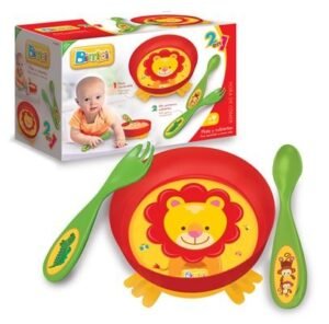 Bimbi Set Plato + Cubiertos