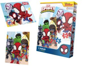 2 Puzzles 24 Y 36 Piezas - Spidey