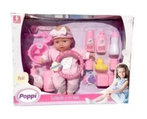 1708 ** Poppi - Cuidando A Mi Bebe 30 Cm