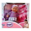 8830 ** Poppi - Bebe Con Cambios De Ropa 20 Cm