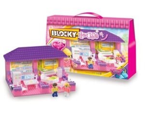 Blocky House - Living+cocina