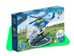 New Police Helictópero Policial 122 Piezas