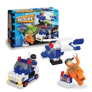 Blocky Súper Policías Persecución (70 Piezas) (1)