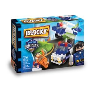 Blocky Súper Policías Persecución (70 Piezas) (2)