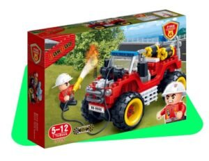 New Fire Auto De Bomberos 148 Piezas