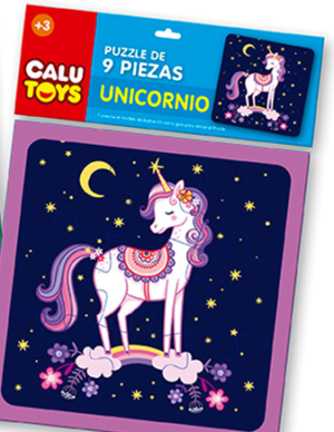 Unicornio - 9 Piezas