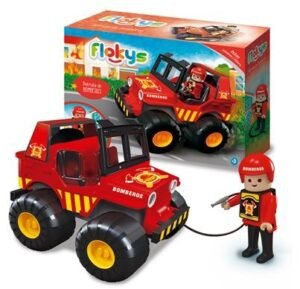 Flokys Jeep Bomberos Al Rescate