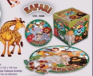 Rompecabezas Circular Safari