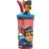 Vaso Con Figurine Paw Patrol 360 Ml