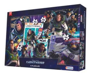 5 Puzzles 2x58,2x56 Piezas Lightyear