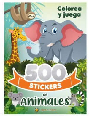 500 Stickers De Animales