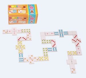 Domino De Puntos Y Colores
