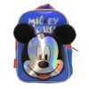 Mochila Mickey 12" Espalda Con Orejas
