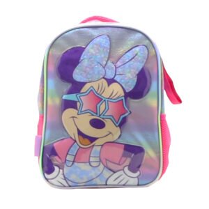 Mochila Minnie 12" Espalda Con Luz