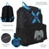 Mochila Let S Play Gamer Estampada Con Hebillas 32x45x15cm 18"