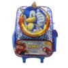 Mochila Sonic 18" Con Carro 2 Colores