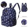 Mochila Estampa Soccer Blue Klub Mode Con Dos Cierres 42x15x30cm - 17"