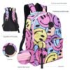 Mochila Smile Y2k Estampada Con Logo Pvc 30x42 (modelo1)