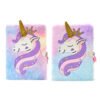 Diario Intimo Piel A5 Unicornio