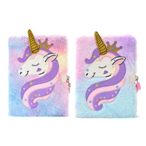 Diario Intimo Piel A5 Unicornio