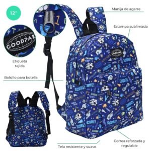 Mochila Goodpak Futbol 31x27x10.5 Cm 12 "