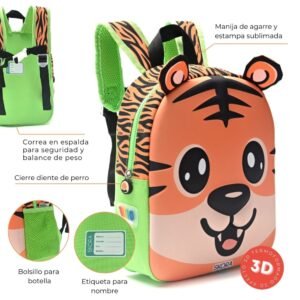 Mochila Hello Kawaii Dai Termoformada 12" (1)